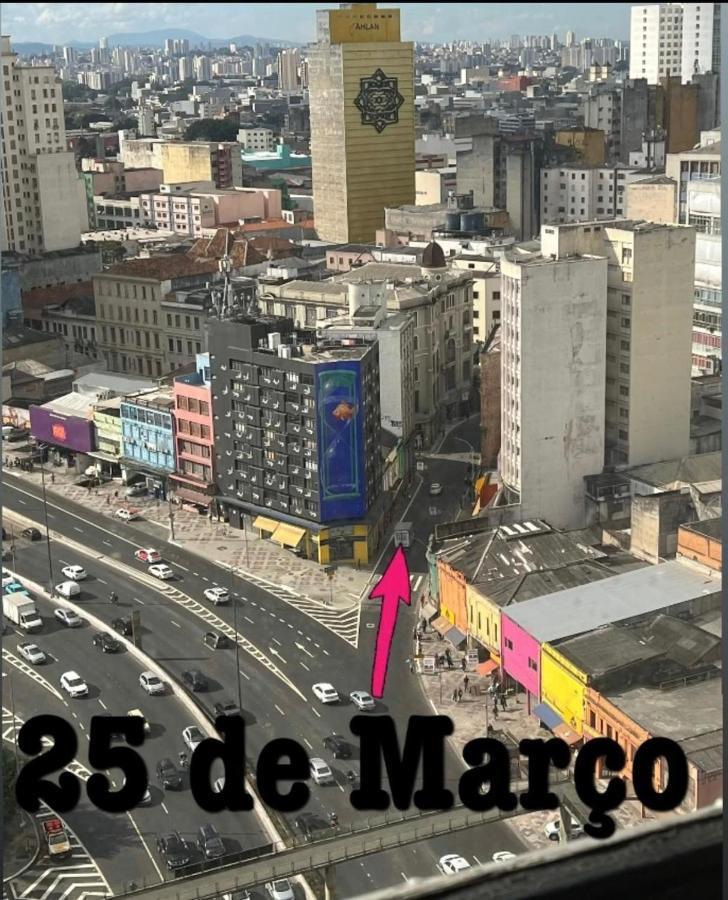 Studio Aconchegante No Edificio Mirante Do Vale - 200Mb Сан-Пауло Экстерьер фото